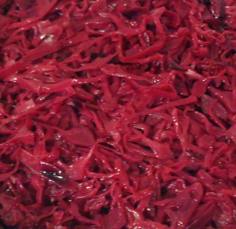 Zuurkool rood met appel 15ST van 500Gr NED BIO
